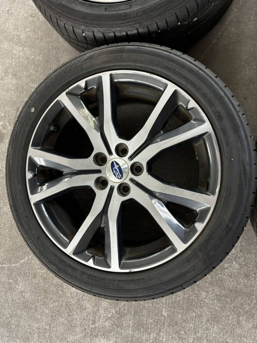 インプレッサ タイヤホイールセット　ダンロップ　ルマン5 17インチ 205/50R17_画像4