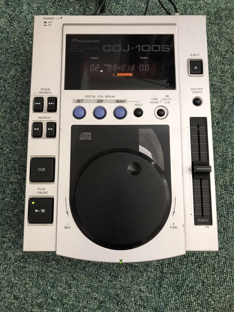  Pioneer PIONEER CDJ-100S sound out verification used 