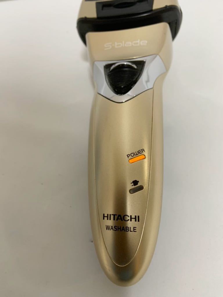 HITACHI 日立 RM-523 電気シェーバー エスブレード KH-48 アダプタ 中古現状品 130j2700_画像2