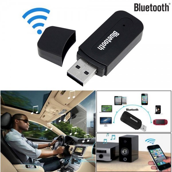 2個セット Bluetooth オーディオ 受信 アダプター ブルートゥース レシーバー USB iPhone スマホ タブレット ワイヤレス MP3 無線_画像3