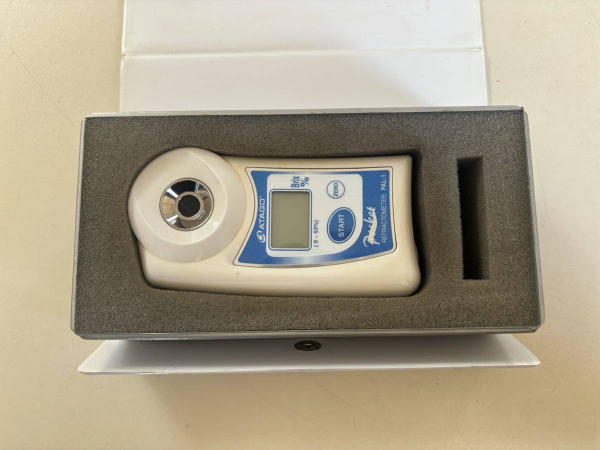 アタゴ　ポケット糖度計 PAL-1　ATAGO POCKET REFRACTOMETER 通電確認済み_画像4