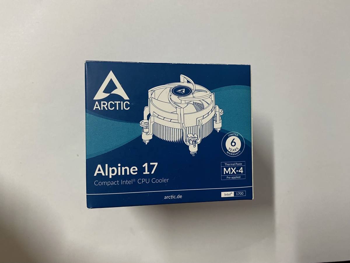 ARCTIC CPU cooler,air conditioner Alpine 17 Intel 1700 correspondence 