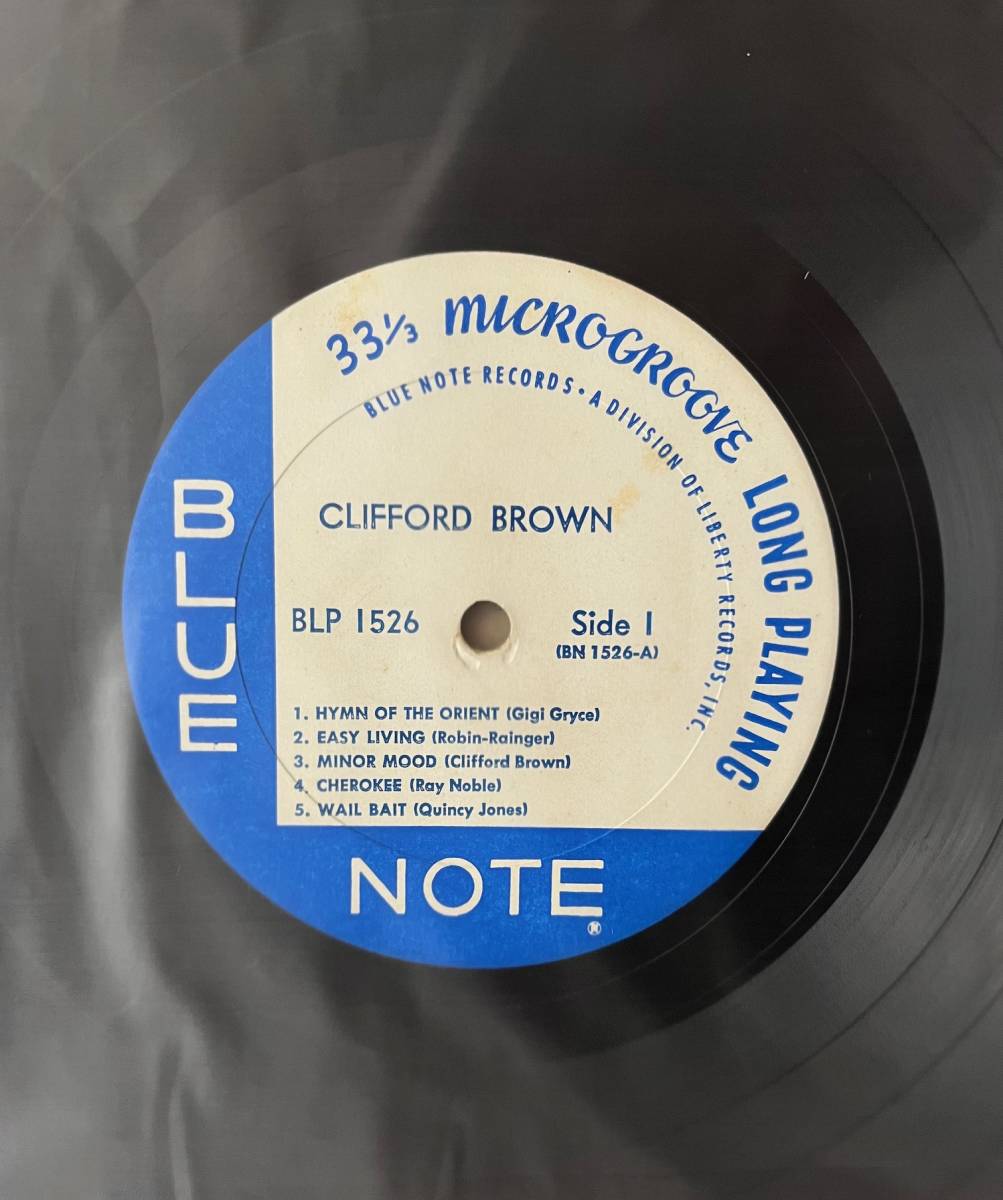 Clifford Brown Memorial Album LP US盤 Blue Note Liberty 手書きRVG刻印 9M Stamper BLP1526_画像4