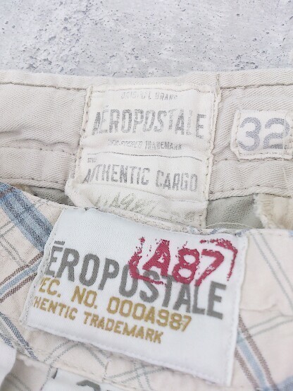 * AEROPOSTALE Aeropostale продажа комплектом 2 позиций комплект 31&32 размер смешивание проверка половина шорты мужской 