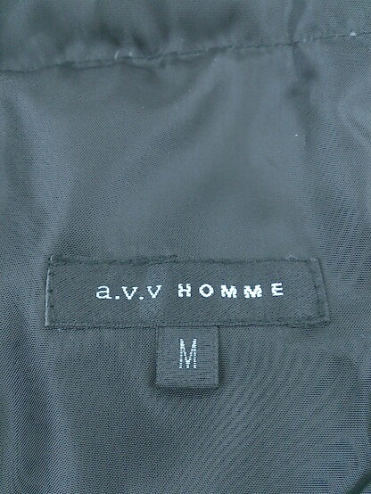# a.v.v hommea-veve long sleeve down jacket M black men's 