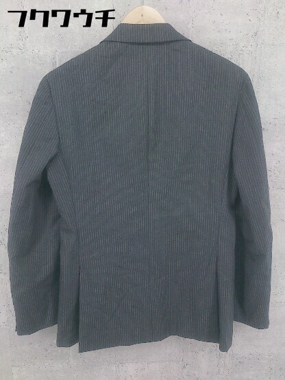 ◇ green label relaxing UNITED ARROWS シングル2B 長袖 テーラードジャケット サイズ46 グレー メンズ_画像3