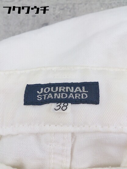 ◇ JOURNAL STANDARD ジャーナルスタンダード リネン混 パンツ サイズ38 ホワイト メンズ_画像4