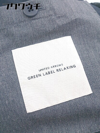 ◇ green label relaxing UNITED ARROWS 薄手 ジャケット コート サイズS ネイビー メンズの画像4