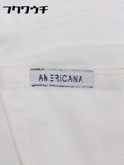 ◇ AMERICANA アメリカーナ ジーンズ デニム パンツ サイズ27 ホワイト メンズ_画像8