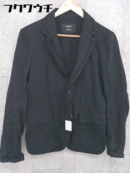 * CABANE de zuccaka band Zucca tailored jacket size S black men's 