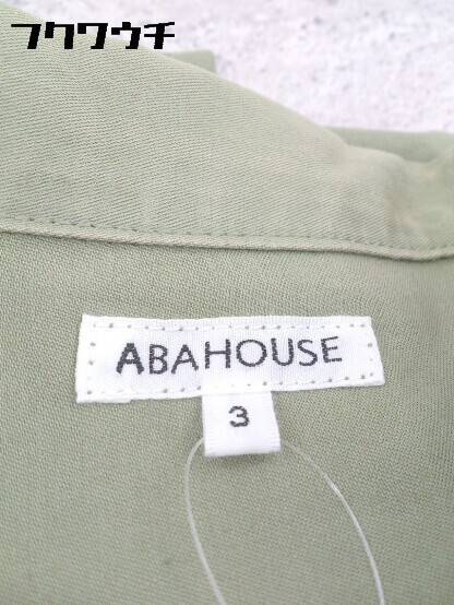 * ABAHOUSE Abahouse jacket size 3 khaki men's 