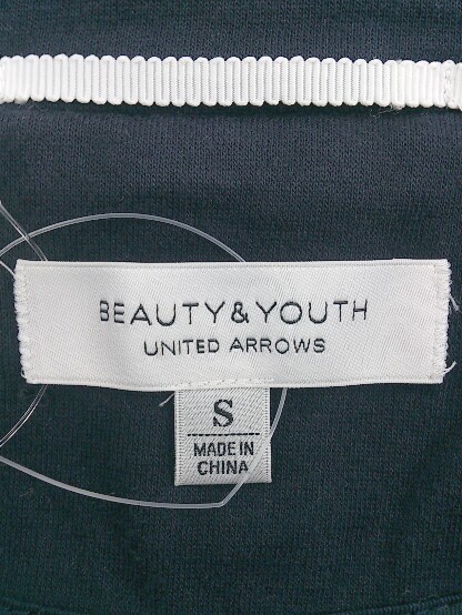 ◇ BEAUTY&YOUTH UNITED ARROWS 長袖 テーラード ジャケット サイズS ネイビー メンズ_画像4