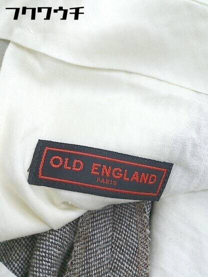 ◇ OLD ENGLAND オールドイングランド ロールアップ パンツ サイズ54 ブラウン メンズ_画像4