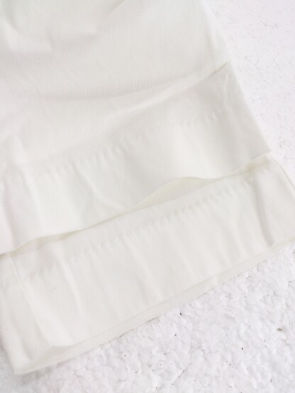 ◇ pumaプーマ×ferrariフェラーリ ロゴ 刺繍 パンツ サイズ28 ホワイト メンズ_画像7