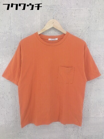 ◇ JOURNAL STANDARD ジャーナルスタンダード 半袖 Tシャツ カットソー サイズS オレンジ メンズ_画像2