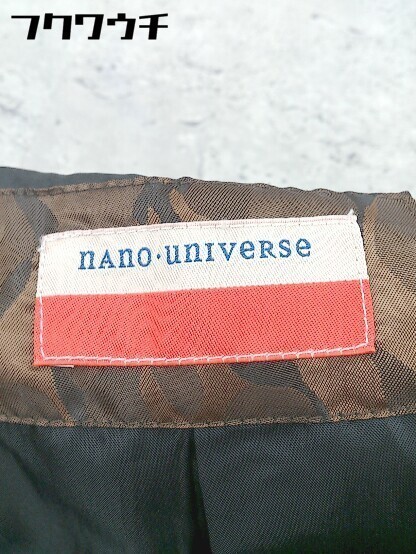 * nano universe Nano Universe длинный рукав tailored jacket размер M черный мужской 