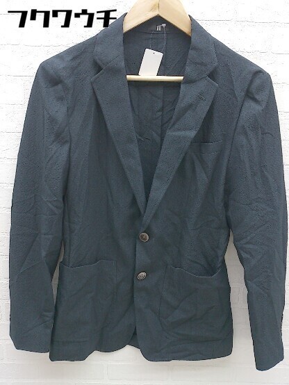 ◇ SUIT SELECT スーツセレクト シングル 2B 長袖 テーラードジャケット サイズY4 ダークグレー メンズ_画像2