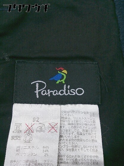 ◇ PARADISO パラディーゾ パンツ サイズ92 ネイビー メンズ_画像4