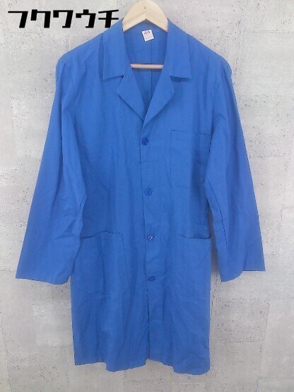 ◇ ◎ Nostalgic Garage ノスタルジックガレージ イタリア製 袋付き 長袖 コート サイズ44 ブルー メンズの画像2