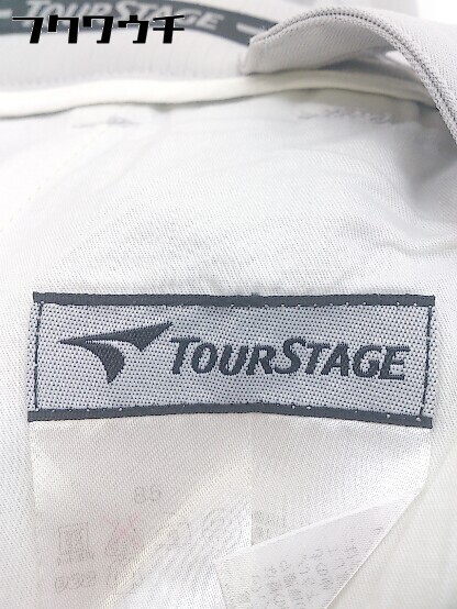 ◇ TOURSTAGE ツアーステージ タック センタープレス スラックス パンツ サイズ85 グレー メンズ_画像4