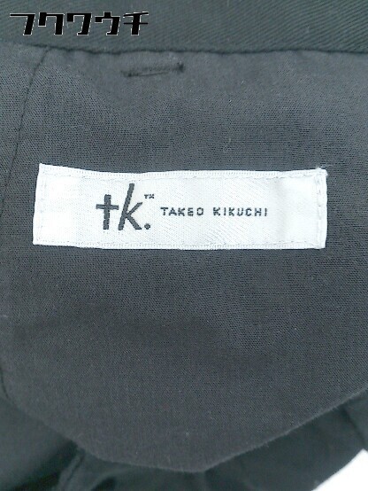 * tk.TAKEO KIKUCHI tea ke- Takeo Kikuchi pants black men's 