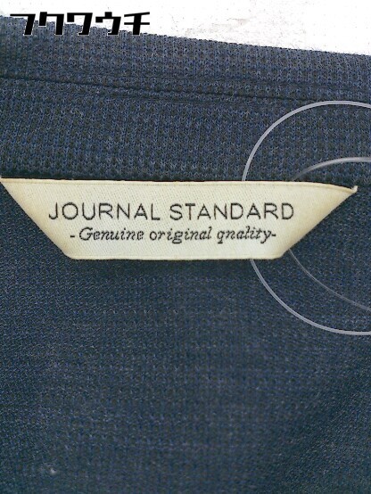◇ JOURNAL STANDARD ジャーナルスタンダード 2B シングル 長袖 テーラード ジャケット サイズS ネイビー系 メンズ_画像4