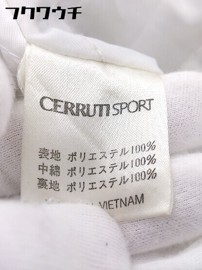 ■ CERRUTISPORT チェルッティスポーツ ジップアップ 中綿 ジャケット サイズLL ネイビー メンズ_画像8