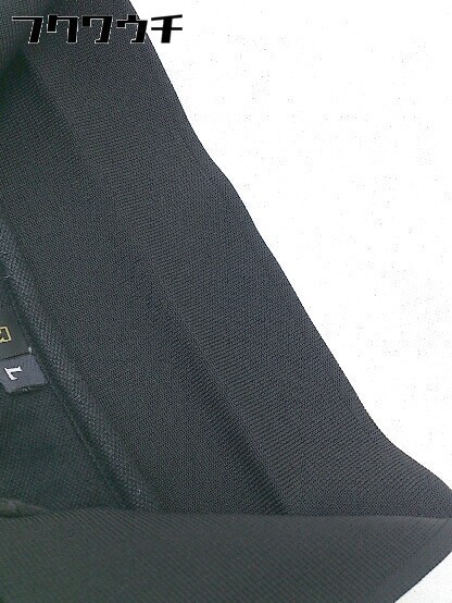 ◇ KAPPA カッパ 鹿の子 ロゴ 刺繍 半袖 ポロシャツ サイズL ブラック マルチ メンズ_画像5