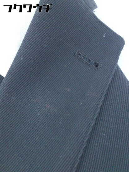 ◇ UNITED ARROWS BLACK LABEL ユナイテッドアローズ 2B シングル 長袖 テーラード ジャケット サイズL ネイビー系 メンズの画像7