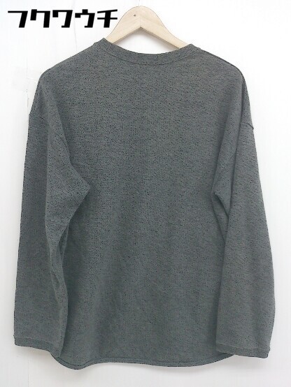 * BEAUTY&YOUTH view ti& Youth UNITED ARROWS cotton knitted long sleeve sweatshirt size M gray series men's 
