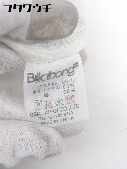 ◇ BILLABONG ビラボン チェック 長袖 ジャケット サイズM カーキ メンズ_画像6