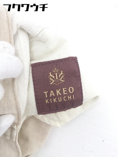 * TAKEO KIKUCHI Takeo Kikuchi pants size 1 beige men's 