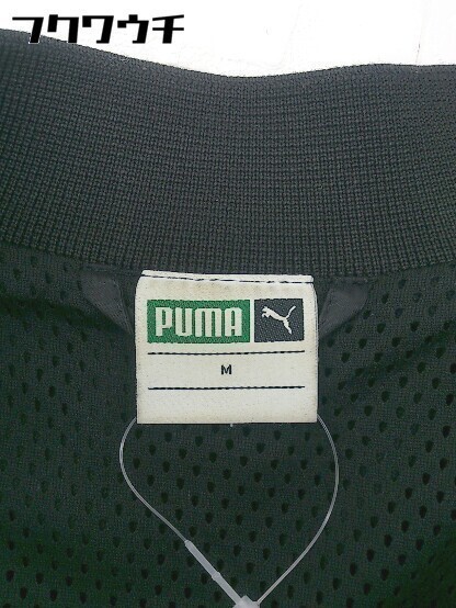 ◇ PUMA プーマ 長袖 ジップアップ ジャケット サイズM ブラック メンズ_画像4