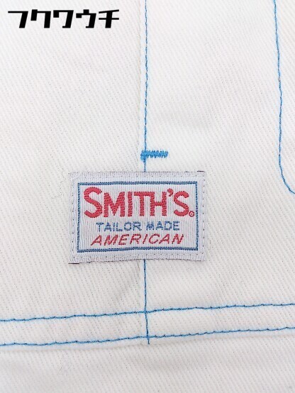 ◇ SMITH’S スミス 長袖 ジャケット サイズM ホワイト ブルー メンズ_画像6