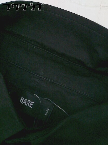 ◇ HARE ハレ 長袖 シャツ ブラウス サイズS ブラック ネイビー系 グレー系 メンズの画像5