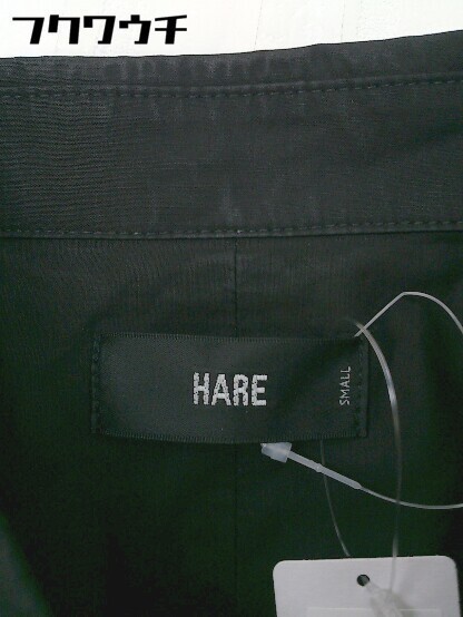 ◇ HARE ハレ 長袖 シャツ ブラウス サイズS ブラック ネイビー系 グレー系 メンズの画像4