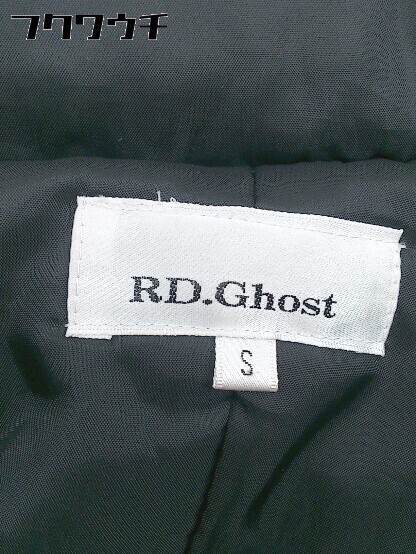 ■  RD.Ghost アールディゴースト ジップアップ 長袖 中綿 コート サイズS ブラック メンズの画像4