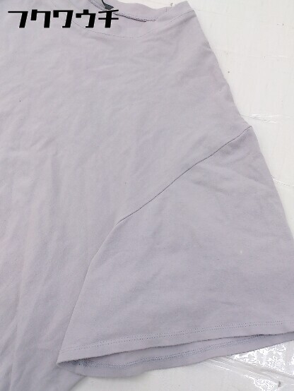 ◇ KBF+ URBAN RESEARCH オーバーサイズ 半袖 Tシャツ カットソー サイズOne パープル レディース メンズ_画像5