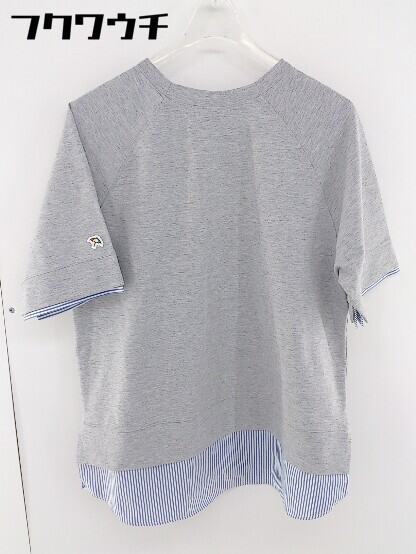 ◇ arnold parmer timless アーノルドパーマー タイムレス レイヤード 半袖 Tシャツ カットソー サイズ3 グレー メンズ_画像3