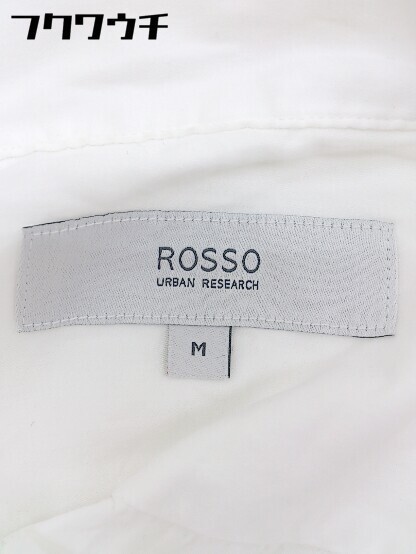 ◇ URBAN RESEARCH ROSSO アーバンリサーチ ロッソ 長袖 シャツ サイズM ホワイト メンズ_画像4
