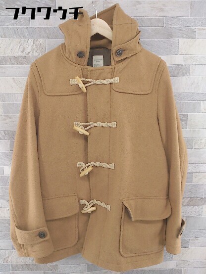 # BACK NUMBER back number long sleeve duffle coat size L Brown men's 