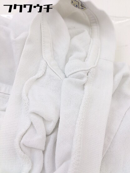 ◇ TESS テス 刺繍 クルーネック 半袖 Tシャツ カットソー サイズM ホワイト メンズ_画像5