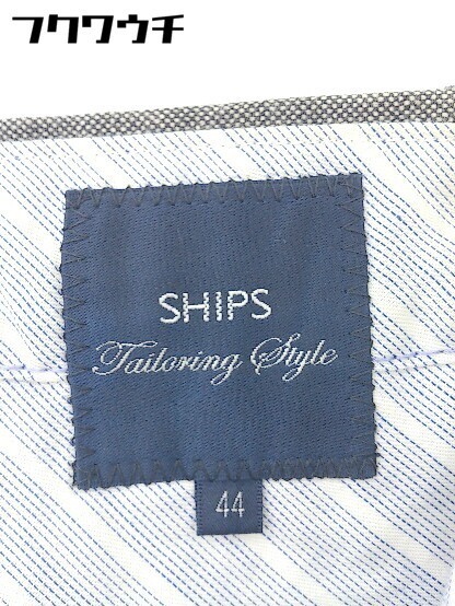 ◇ SHIPS シップス スラックス パンツ サイズ44 グレー メンズ_画像7