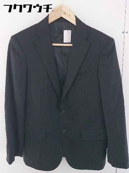 * PASHU SHIN HOSOKAWAsin ho so leather 2B long sleeve tailored jacket size YA3 black men's 