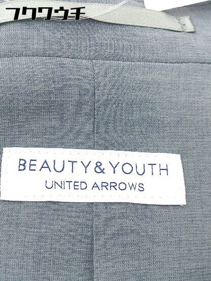 ◇ BEAUTY & YOUTH ビューティアンドユース UNITED ARROWS 2B 長袖 テーラードジャケット サイズS グレー メンズ_画像4
