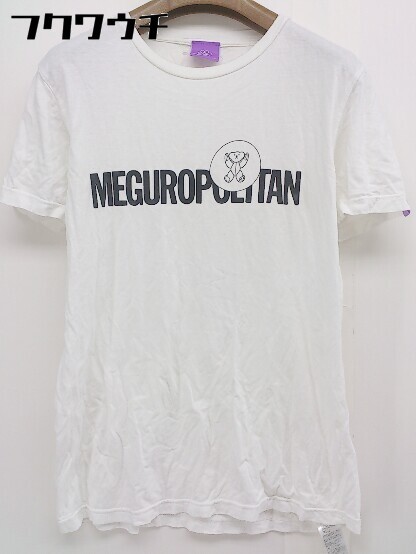 ◇ Bonzaipaint バンザイペイント 半袖 Tシャツ カットソー サイズS ホワイト ブラック系 メンズ_画像2
