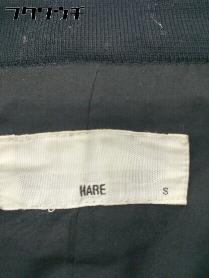 ◇ HARE ハレ 羊革 ラムレザー ジップアップ ジャケット サイズS ブラック メンズ_画像5