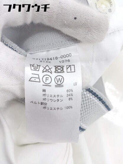 ◇ DRESS CODE INTERNATIONAL ドレスコード インターナショナル パンツ サイズ1076 ホワイト グレー系 メンズ_画像4