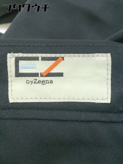 ◇ EZ BY ZEGNA イージーバイゼニア 裏起毛 パンツ サイズ82 ブラック メンズ_画像4