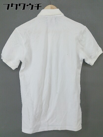 ◇ ◎ Paris Saint-Germain 半袖 ポロシャツ サイズ46 ホワイト メンズの画像3
